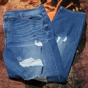 Distressed Jeans